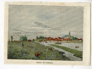 Antique Print-NIJMEGEN-VIEW-WAAL-NETHERLANDS-Anonymous-c.1880
