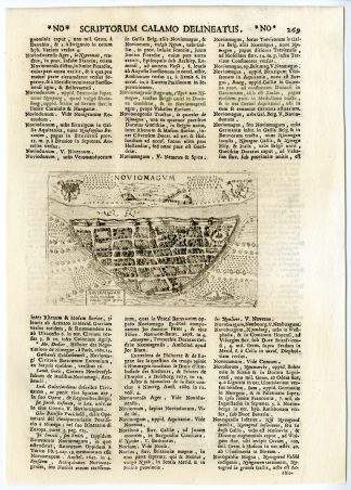 Antique Print-NIJMEGEN-NOVIOMAGUM-WAAL-NETHERLANDS-Valegio-Lasor a Varea-1713