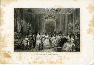 Antique Print-SALON-UPPER CLASS-PARIS-FRANCE-Lami-Gram-1865