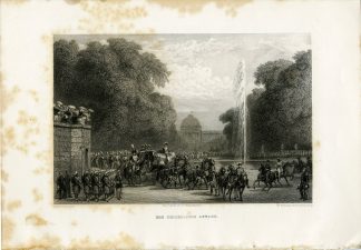 Antique Print-IMPERIAL PROCESSION-NAPOLEON-PARIS-FRANCE-Lami-Gram-1865
