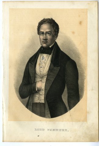 Rare-Antique Print-FOX MAULE RAMSEY-LORD PANMURE-EARL-DALHOUSIE-Goehring-1855
