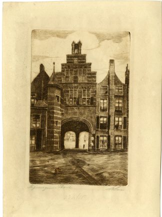 Antique Print-NIJMEGEN GATE-STEVENSPOORTJE-Anonymous-c.1870